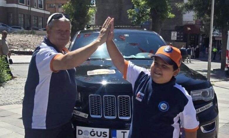 anadolu dostluk rallisinde duzgunluk kazandi 10 yasindaki ayaz damga vurdu FqGPRiQe