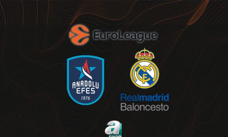 Anadolu Efes-Real Madrid maçı saat kaçta, hangi kanalda? 1 anadolu efes real madrid maci saat kacta hangi kanalda CfwGFNHB