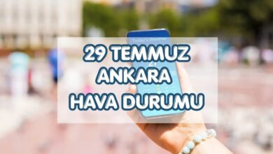 Ankara hava durumu: 29 Temmuz Ankara'da hava nasıl olacak? 9 ankara hava durumu 29 temmuz ankarada hava nasil olacak TLpssFd1