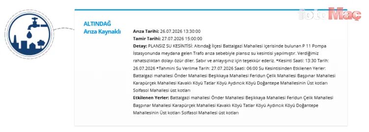 ankarada su kesintisi 27 temmuz sular ne vakit gelecek 3 GnHFPWtU