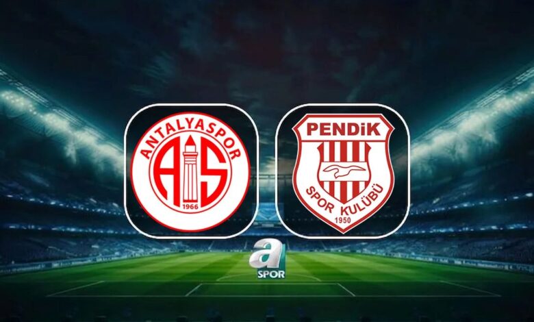 Antalyaspor - Orfa Yapı Pendikspor maçı ne vakit? Antalyaspor - Pendikspor maçı saat kaçta ve hangi kanalda? 1 antalyaspor orfa yapi pendikspor maci ne vakit antalyaspor pendikspor maci saat kacta Y2f75Dp5