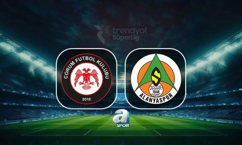 Arca Çorum FK-Corendon Alanyaspor | CANLI (Trendyol Süper Lig) 1 arca corum fk corendon alanyaspor canli trendyol super lig 3ws87Ka6