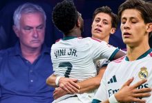 Arda Güler'e 4 dakika yetti 'Real Madrid'i uykudan uyandırdı' Arda'nın golün Mourinho'nun yüz tabirine dikkat 14 arda gulere 4 dakika yetti real madridi uykudan uyandirdi ardanin golun mourinhonun yuz tabirine gx5E8rgA