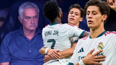 Arda Güler'e 4 dakika yetti 'Real Madrid'i uykudan uyandırdı' Arda'nın golün Mourinho'nun yüz tabirine dikkat 5 arda gulere 4 dakika yetti real madridi uykudan uyandirdi ardanin golun mourinhonun yuz tabirine gx5E8rgA