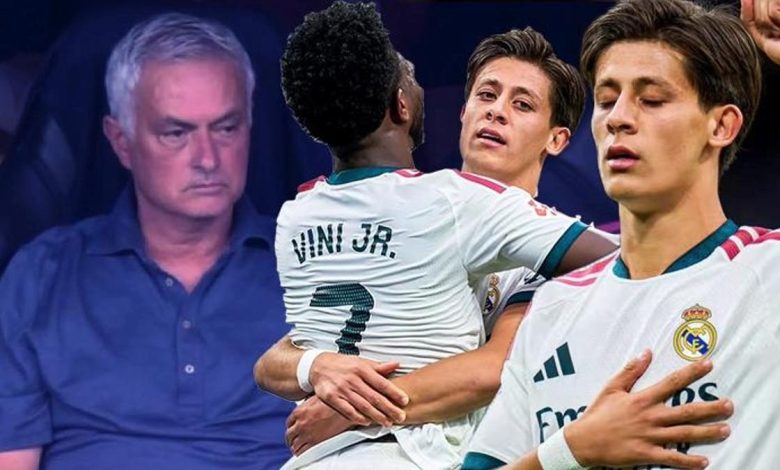 Arda Güler'e 4 dakika yetti 'Real Madrid'i uykudan uyandırdı' Arda'nın golün Mourinho'nun yüz tabirine dikkat 1 arda gulere 4 dakika yetti real madridi uykudan uyandirdi ardanin golun mourinhonun yuz tabirine gx5E8rgA