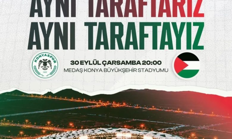 bakan bak futbolseverleri konyaspor filistin ulusal ekibi dostluk macina davet etti xPQZrKd6