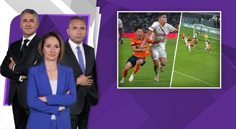 Başakşehir - Galatasaray maçının tartışmalı pozisyonları TRİO'da konuşuldu 1 basaksehir galatasaray macinin tartismali pozisyonlari trioda konusuldu
