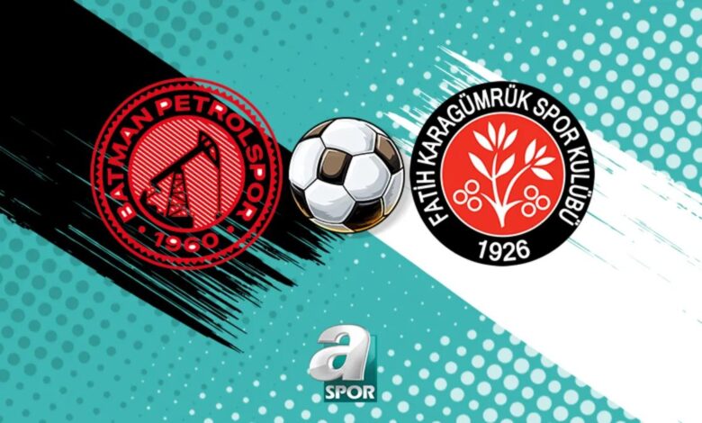 Batman Petrolspor- Fatih Karagümrük maçı saat kaçta, hangi kanalda? 1 batman petrolspor fatih karagumruk maci saat kacta hangi kanalda vEttqYB3