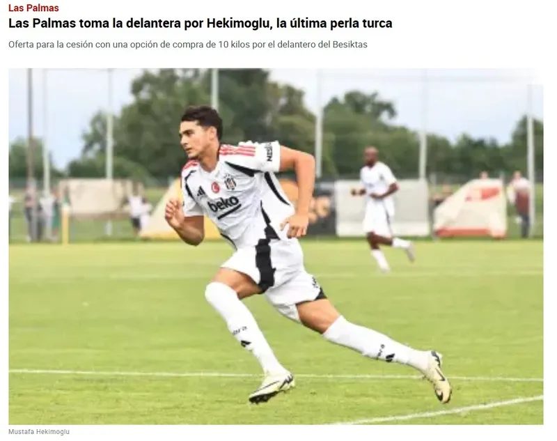 Beşiktaş'ın genç yıldızı İspanya yolunda! İşte Mustafa Hekimoğlu için yapılan teklif 2 besiktasin genc yildizi ispanya yolunda iste mustafa hekimoglu icin yapilan teklif 0 p4HM6MO5