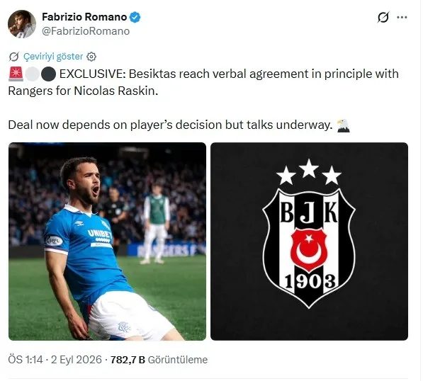 Beşiktaş'ta flaş orta saha atağı! İtalyan gazeteci duyurdu 2 besiktasta flas orta saha atagi italyan gazeteci duyurdu 0 XLqD3Hmn