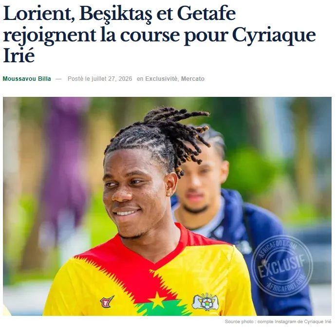 Beşiktaş'ta rota Cyriaque Irie! 2 besiktasta rota cyriaque irie 0 zD3buBim