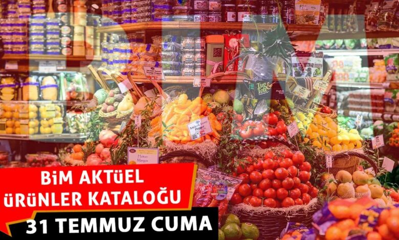 Bim aktüel kataloğu 31 Temmuz | Bu Cuma Bim'de hangi eserler indirimde? 1 bim aktuel katalogu 31 temmuz bu cuma bimde hangi eserler indirimde ct1831ww