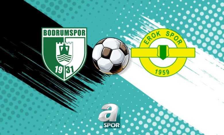 Bodrum FK-Turka Esenler Erokspor maçı saat kaçta, hangi kanalda? 1 bodrum fk turka esenler erokspor maci saat kacta hangi kanalda cFvv2K36