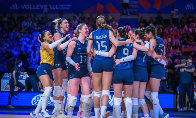 Brezilya FIVB Bayanlar Milletler Ligi'nde finale yükseldi 1 brezilya fivb bayanlar milletler liginde finale yukseldi Z93iADEH