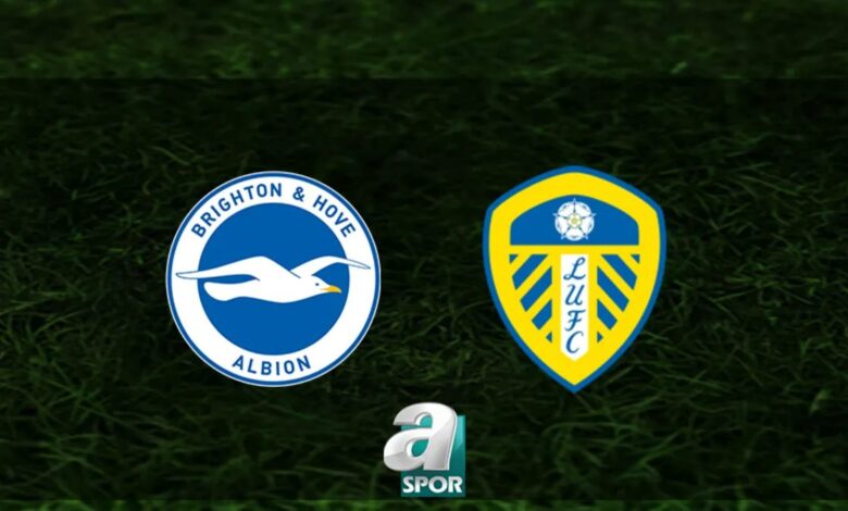 Brighton-Leeds United maçı ne vakit, saat kaçta ve hangi kanalda? 1 brighton leeds united maci ne vakit saat kacta ve hangi kanalda BdrKvJEO