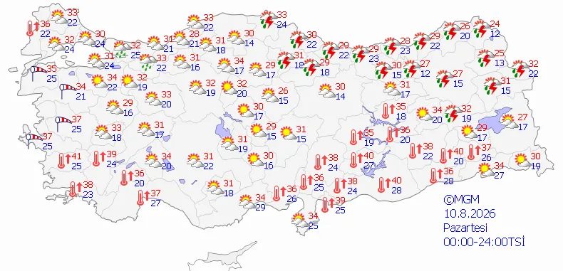 Bugün yağmur var mı? 9 Ağustos il il hava durumu kestirimi 4 bugun yagmur var mi 9 agustos il il hava durumu kestirimi 2 RP1rYRPv