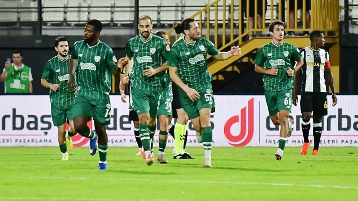 Bursaspor uzatmalarda kazandı! 1 bursaspor uzatmalarda kazandi