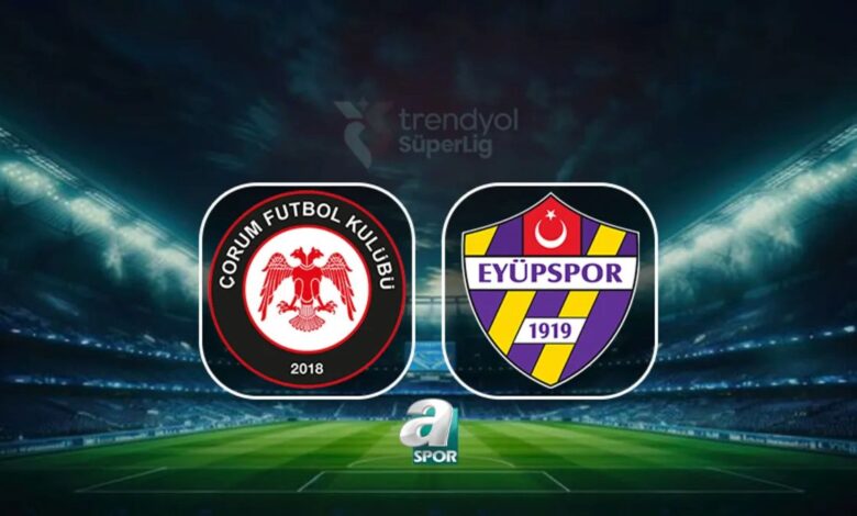 CANLI | Arca Çorum FK-Eyüpspor maçı saat kaçta, hangi kanalda? 1 canli arca corum fk eyupspor maci saat kacta hangi kanalda gcnxcLUV