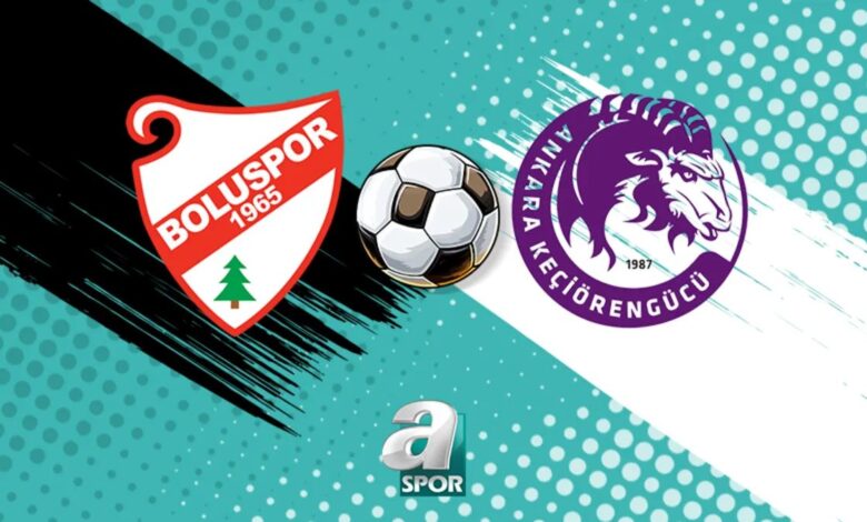 CANLI | Boluspor-Ankara Keçiörengücü maçı saat kaçta, hangi kanalda? 1 canli boluspor ankara keciorengucu maci saat kacta hangi kanalda uDwasAjM