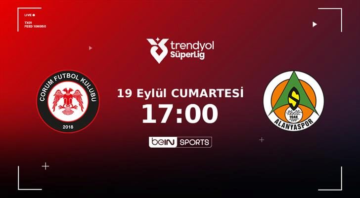 CANLI | Corendon Alanyaspor - Arca Çorum FK maçında ilk 11'ler belli oldu! 1 canli corendon alanyaspor arca corum fk macinda ilk 11ler belli oldu FhDZCNzR