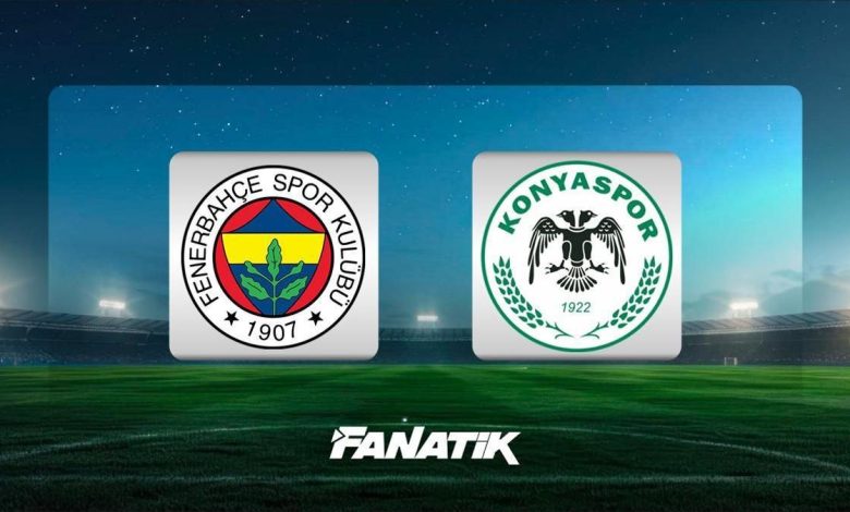 canli fenerbahce konyaspor maci ne vakit saat kacta hangi kanalda muhtemel 11ler WYyfWBkN