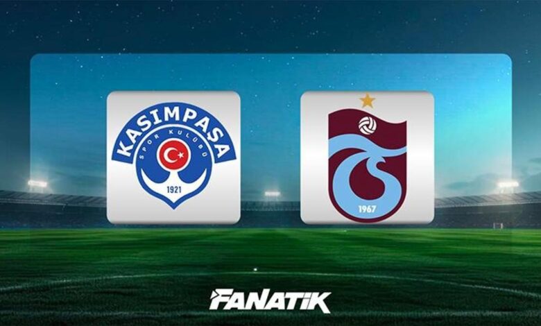 CANLI | Kasımpaşa - Trabzonspor maçı ne vakit, saat kaçta, hangi kanalda? 1 canli kasimpasa trabzonspor maci ne vakit saat kacta hangi kanalda NUBweWJQ