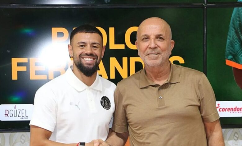 Corendon Alanyaspor, Paolo Fernandes'i dönem sonuna kadar kiraladı 1 corendon alanyaspor paolo fernandesi donem sonuna kadar kiraladi 1L2B8qZY