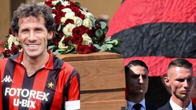 Efsaneye veda; Milan, Franco Baresi'yi uğurladı 12 efsaneye veda milan franco baresiyi ugurladi xGIs3i2R
