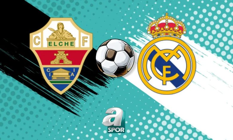 Elche-Real Madrid maçı saat kaçta, hangi kanalda? | La Liga 1 elche real madrid maci saat kacta hangi kanalda la liga rqm2PtOs