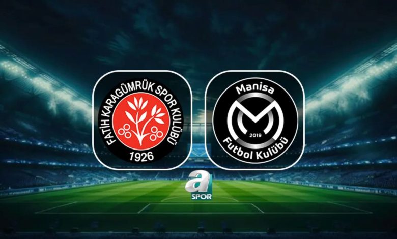 fatih karagumruk manisa fk maci ne vakit saat kacta hangi kanalda dQGpBJex