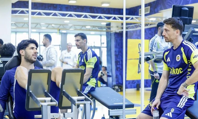 Fenerbahçe salonda çalıştı! 1 fenerbahce salonda calisti FDJs1Bwk