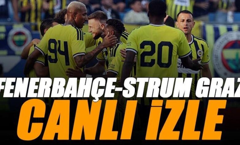 Fenerbahçe - Sturm Graz maçı canlı izle | FB STURM GRAZ maçı şifresiz (UEFA Şampiyonlar Ligi 3. ön eleme turu) 1 fenerbahce sturm graz maci canli izle fb sturm graz maci sifresiz uefa XM3BI5q2