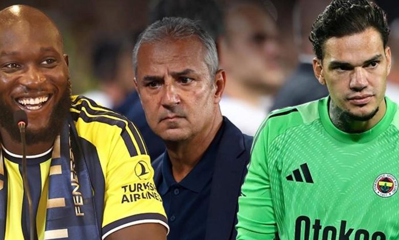 fenerbahcede ismail kartaldan ederson ve lukaku yaniti oynayacak durumda S3YV95Ws