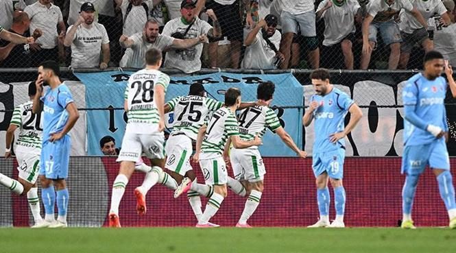 firtina konferans liginde budapestede kabus ozet ferencvaros trabzonspor mac sonucu 4 0 8