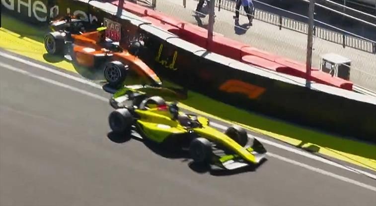 formula 2de korkutan kaza