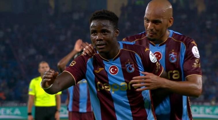 Franculino Dju, Trabzonspor'daki gol defterini erken açtı! 1 franculino dju trabzonspordaki gol defterini erken acti