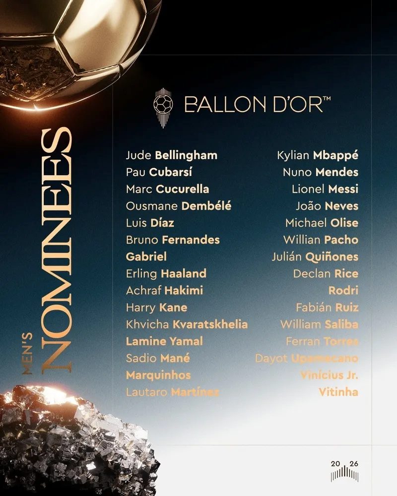 Futbolda Ballon d'Or adayları açıklandı! 2 futbolda ballon dor adaylari aciklandi 0 ia1CaY9I