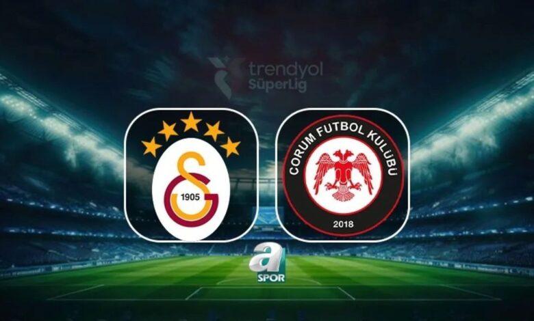 Galatasaray-Arca Çorum FK maçı | CANLI (Trendyol Süper Lig) 1 galatasaray arca corum fk maci canli trendyol super lig I6P5gNs3