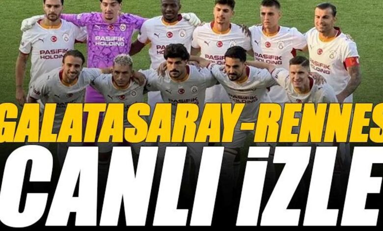 Galatasaray - Rennes maçı canlı izle | GS RENNES maçı şifresiz 📺 (Galatasaray-Rennes hazırlık maçı canlı yayın) 1 galatasaray rennes maci canli izle gs rennes maci sifresiz galatasaray rennes hazirlik fAU2zRix