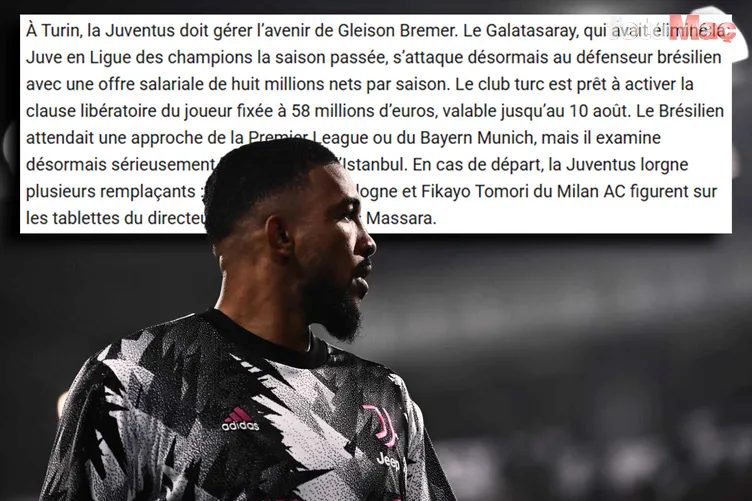 Galatasaray'da Bremer için kritik tarih! Özgür kalma maddesi... 8 galatasarayda bremer icin kritik tarih ozgur kalma maddesi 6 GS6ECD1X