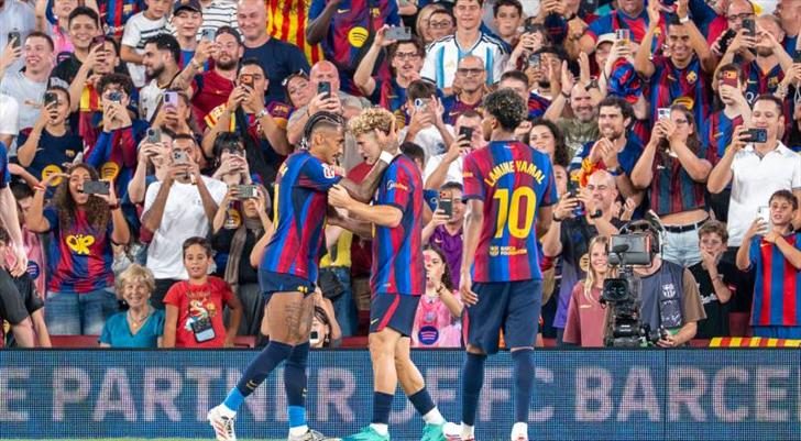 Galatasaray'ın rakibi Barcelona, 2'de 2 ile lige başladı! 1 galatasarayin rakibi barcelona 2de 2 ile lige basladi
