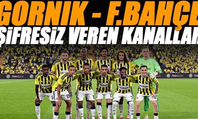 gornik zabrze fenerbahce macini sifresiz veren kanallar sampiyonlar ligi yurt disi canli M5PVnn4i
