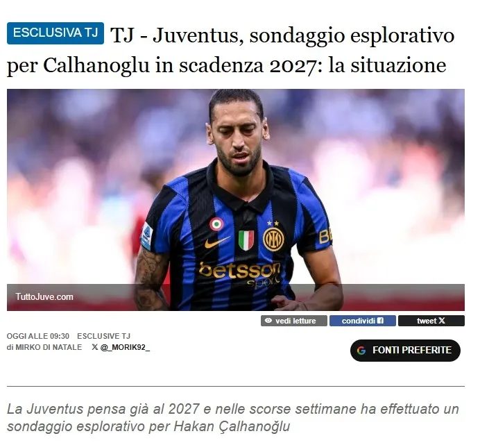 hakan calhanoglu transferinde flas gelisme fenerbahce ve galatasarayin gundemindeydi 14 YKjFICTU