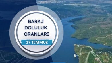 iski duyurdu 27 temmuz istanbul baraj doluluk orani 5609 E3DycemW