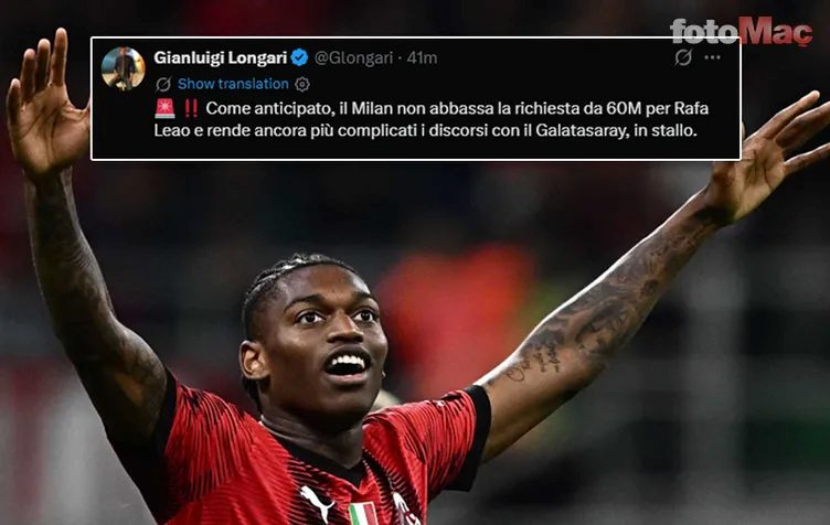 italyan gazeteci duyurdu galatasaray ve rafael leao 11