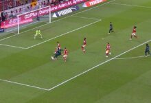 kocaelispor gole cok yaklasti iste direkten donen top TYHF9bgc