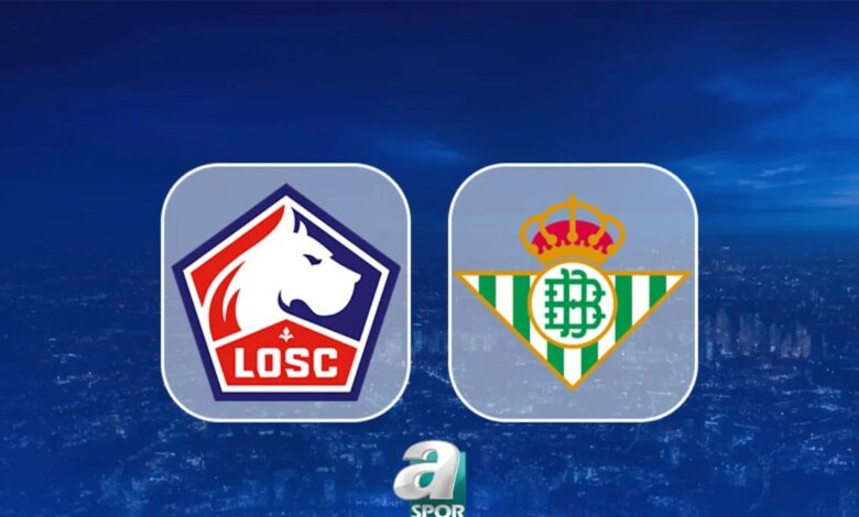 LILLE - REAL BETIS MAÇI İZLE | Saat kaçta, hangi kanalda? 1 lille real betis maci izle saat kacta hangi kanalda a9BnTixT