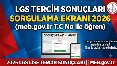 Lise yerleştirme sonuçlarına nasıl bakılır? 2026 LGS lise tercih sonuçları 6 lise yerlestirme sonuclarina nasil bakilir 2026 lgs lise tercih sonuclari nx7McMGh