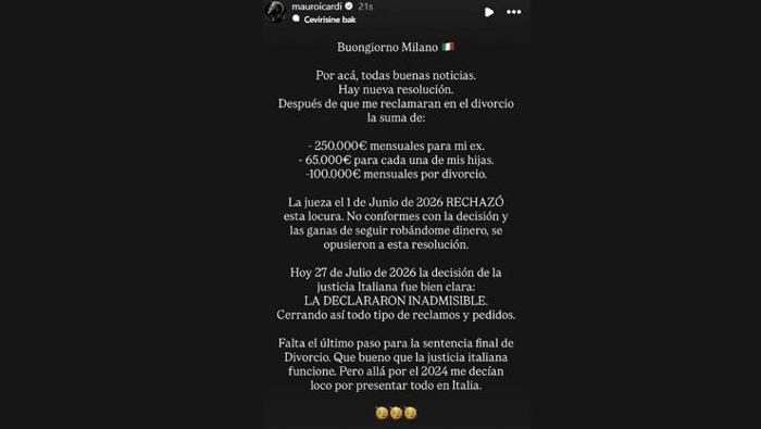 Mauro Icardi açtı ağzını, yumdu gözünü 'Sıra sana da gelecek!' 7 mauro icardi acti agzini yumdu gozunu sira sana da gelecek 5 EakeyCU2