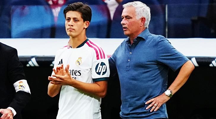 Mourinho, Arda Güler'e hayran! "Muazzam bir kalitesi var" 1 mourinho arda gulere hayran muazzam bir kalitesi var OUXcOywm